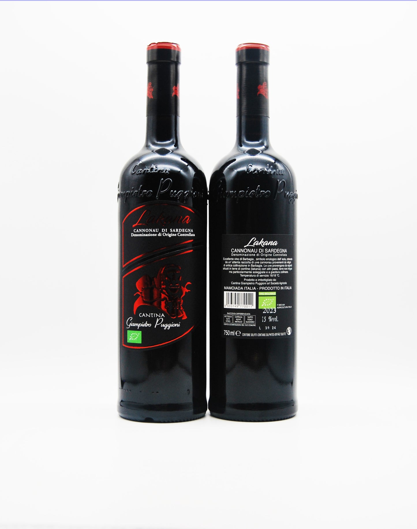Cantina Giampietro Puggioni, 'Lakana' Cannonau di Sardegna DOC 2023, Organic