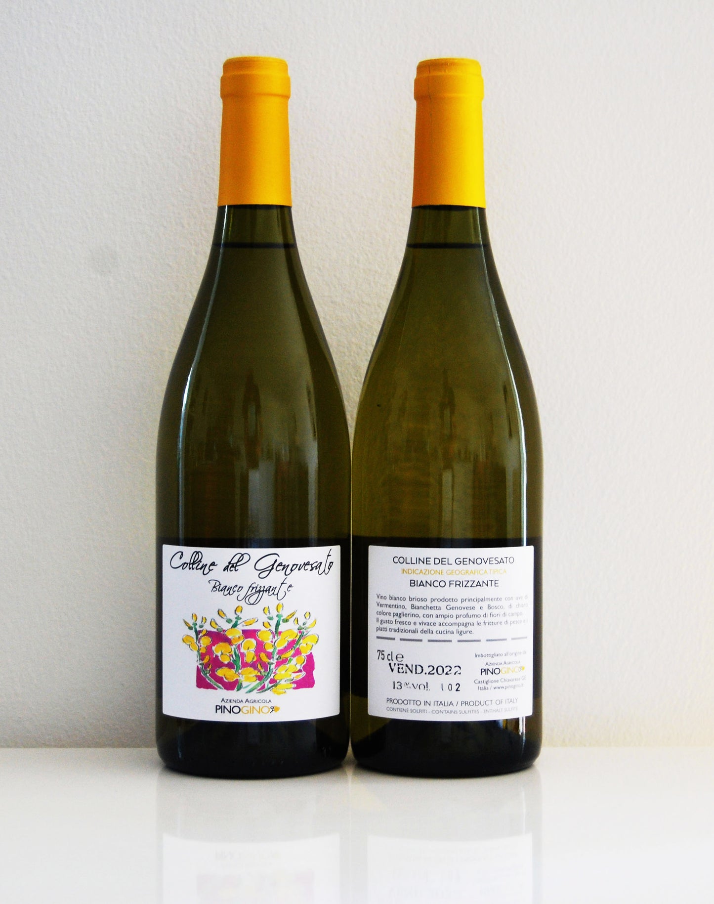 Azienda Agricola Pinogino, Bianco Frizzante, Colline del Genovesato IGT 2022