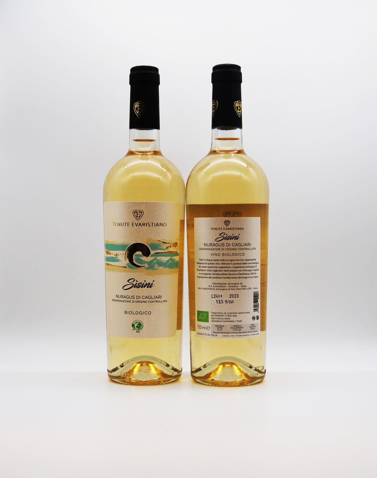 Tenute Evaristano - Sisini - Organic Nuragus di Cagliari DOC 2023