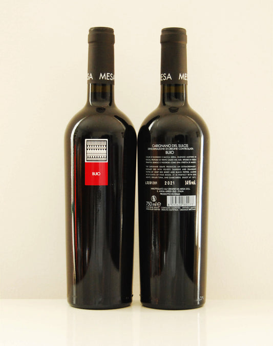 Cantina Mesa, Buio Carignano del Sulcis DOC 2021