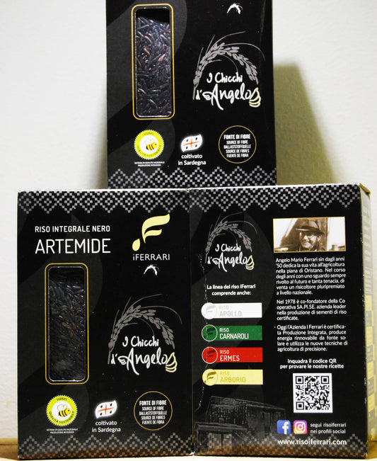 Whole black rice -  Artemide - 500g